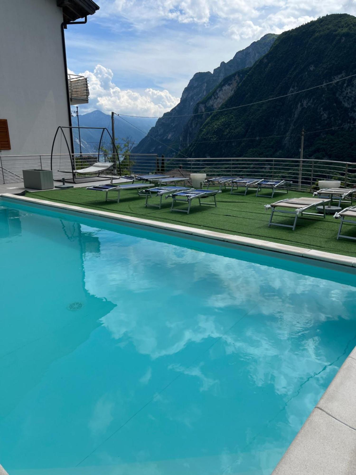 Infinity View Garda Lake Tenno Eksteriør bilde