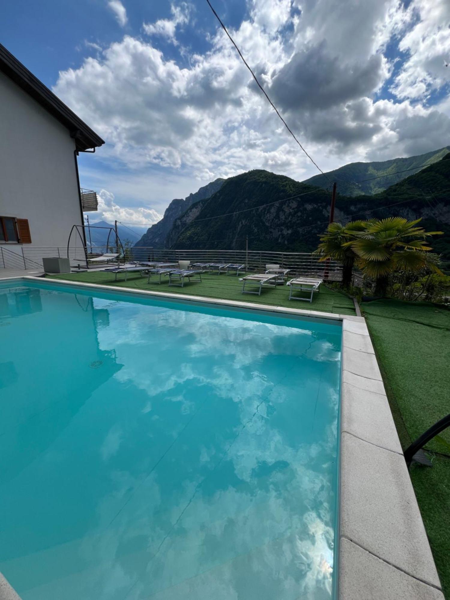Infinity View Garda Lake Tenno Eksteriør bilde